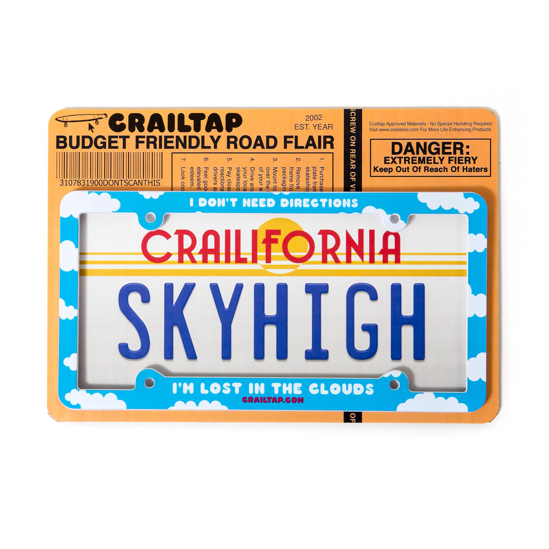 Crailtap License Plate Frame