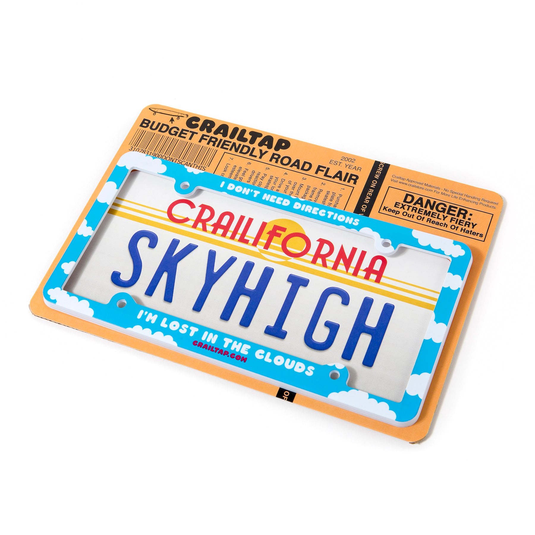 Crailtap License Plate Frame